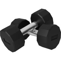 SPORTNOW Kurzhantel-Set 20 kg Hantelset aus Metall für Krafttraining und Fitness von SPORTNOW