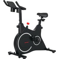SPORTNOW Liegeergometer für Zuhause Heimtrainer mit Magnetwiderstand, LCD-Monitor, Sitzergometer mit Verstellbarem Sitz und Griff, Tablet-Halter, Flaschenhalter, bis 120 kg   Aosom von SPORTNOW