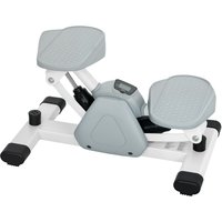 SPORTNOW Mini-Stepper für Zuhause mit LCD-Display, Up-Down Stepper mit Rutschfesten Pedale, Stepper Hometrainer bis 100 kg, für Beintraining, Home Office Fitness Exercise, Grau   Aosom von SPORTNOW