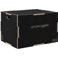SPORTNOW Sprungbox 3 in 1 Plyo Box Holz mit Griff Plyometric Plattform SPORTNOW Sprungbox 3 in 1 Plyo Box Holz mit Griff Plyometric Plattform von SPORTNOW