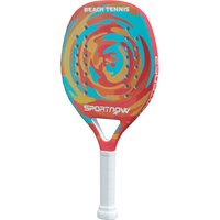 SPORTNOW Strand-Tennis-Schläger aus Carbonfaser mit EVA-Formschaumkern, Schlägertasche und rutschfestem Griff, gelb   Aosom von SPORTNOW