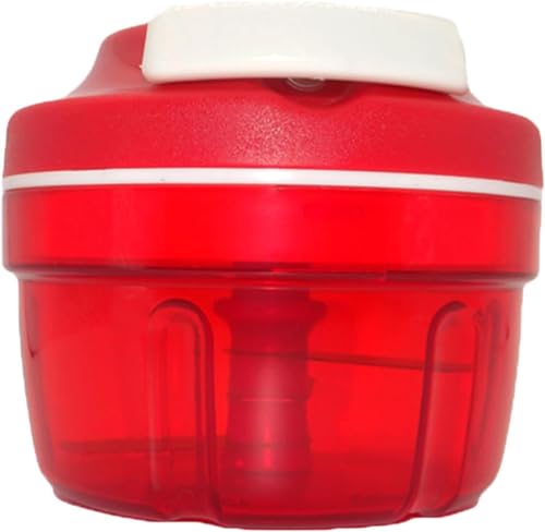 SPORWAY Manuell Gemüseschneider: Zwiebelschneider, Zwiebelschneider mit Haushalt Kordel Zug Design, Manueller Lebensmittelzerkleinerer, Küchenbedarf Fleischmixer von SPORWAY