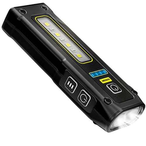 SPORWAY Werkstattlampe Arbeitsleuchte LED Aufladbar: 7 Modi Taschenlampe Powerbank IP54 Wasserdicht, Arbeitslicht LED Magnetisches für Auto Reparatur Camping Notfall von SPORWAY