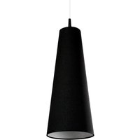 Spot-light - Pendel Leuchte Decken Hänge Beleuchtung Wohn Ess Zimmer Tisch Textil Lampe schwarz Spotlight 1117104 von SPOT-LIGHT