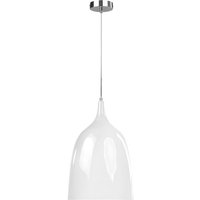 Pendel Leuchte weiß Wohn Zimmer Tisch Hänge Beleuchtung Metall Lampe rund Spotlight 1102102 von SPOT-LIGHT