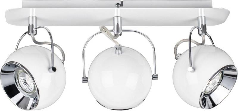 SPOT Light Deckenleuchte BALL, LED wechselbar, Warmweiß, Inklusive LED-Leuchtmittel, Schwenkbare und flexible Spots, Made in EU von SPOT Light
