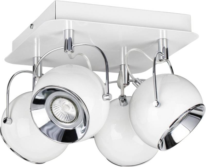 SPOT Light Deckenleuchte BALL, LED wechselbar, Warmweiß, Inklusive LED-Leuchtmittel, Schwenkbare und flexible Spots, Made in EU von SPOT Light