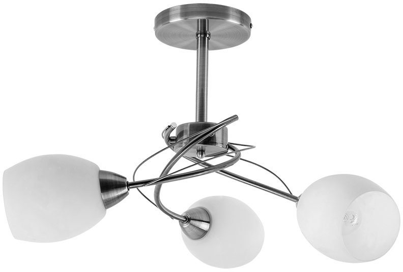 SPOT Light Deckenleuchte Pisa, Leuchtmittel wechselbar, Deckenleuchte aus Metall für den Wohn- und Essbereich von SPOT Light