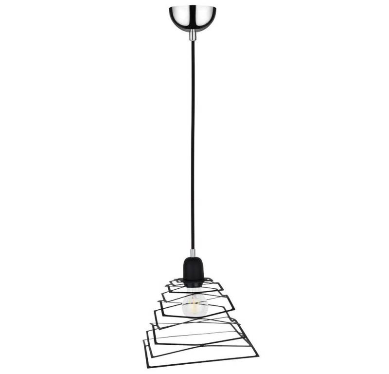 SPOT Light Hängeleuchte, Leuchtmittel nicht inklusive, Pendelleuchte Pendellampe Hängeleuchte Esszimmer Metall schwarz E27 SPOT Light Hängeleuchte, Leuchtmittel nicht inklusive, Pendelleuchte Pendellampe Hängeleuchte Esszimmer Metall schwarz E27 von SPOT Light