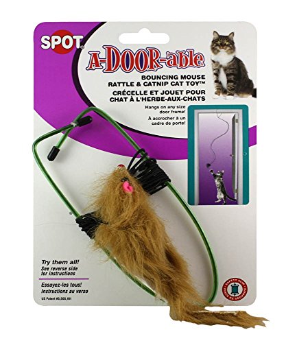 Ethical Pet Spot A-Door-Able Bouncing Mouse Interactive Catnip Cat Toy - 2 Pack Ethical Pet Spot A-Door-Able Bouncing Mouse Interactive Catnip Cat Toy - 2 Pack von SPOT