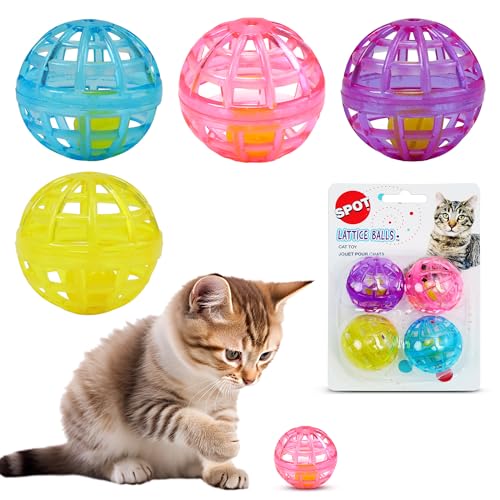 SPOT by Ethical Products – Klassisches Katzenspielzeug für Indoor-Katzen – Interaktives Katzenspielzeug Bälle Mäuse Katzenminze Spielzeug – Alternative zu Zauberstab-Spielzeug und elektronischem von SPOT