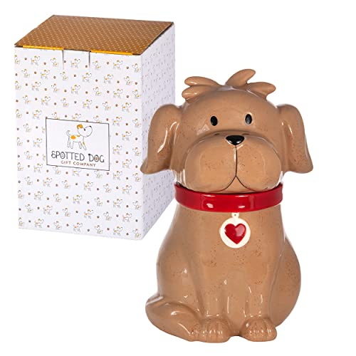 SPOTTED DOG GIFT COMPANY - Große Vorratsdose in Hunde-Form - aus Keramik - Keksdose mit luftdichtem Deckel - Geschenk für Hundebesitzer und Hundefreunde SPOTTED DOG GIFT COMPANY - Große Vorratsdose in Hunde-Form - aus Keramik - Keksdose mit luftdichtem Deckel - Geschenk für Hundebesitzer und Hundefreunde von SPOTTED DOG GIFT COMPANY