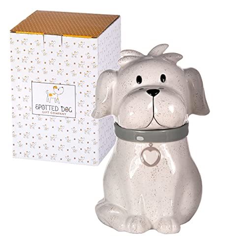 SPOTTED DOG GIFT COMPANY - Große Vorratsdose in Hunde-Form - aus Keramik - Keksdose mit luftdichtem Deckel - Geschenk für Hundebesitzer und Hundefreunde SPOTTED DOG GIFT COMPANY - Große Vorratsdose in Hunde-Form - aus Keramik - Keksdose mit luftdichtem Deckel - Geschenk für Hundebesitzer und Hundefreunde von SPOTTED DOG GIFT COMPANY