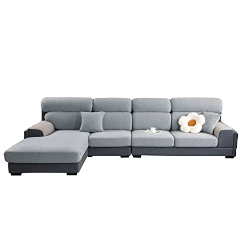 Stretch-Sofa-Sitzkissenbezüge, Schonbezüge – Abnehmbare Couchkissenbezüge mit elastischer Unterseite – Sofabezug-Rückenlehnenschutz, zum Schutz und zur Dekoration von Sofa-Sitzkissen Stretch-Sofa-Sitzkissenbezüge, Schonbezüge – Abnehmbare Couchkissenbezüge mit elastischer Unterseite – Sofabezug-Rückenlehnenschutz, zum Schutz und zur Dekoration von Sofa-Sitzkissen von SPOUR