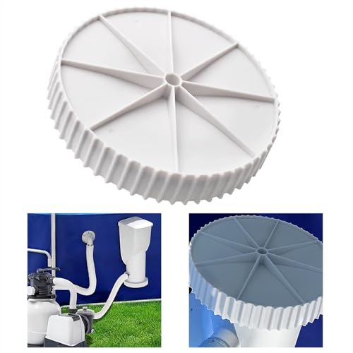 Poolablaufdeckel Skimmer-Pumpe-Konvertierung, Abflussabdeckung, Sandpumpe, Vakuum-Adapter, Ersatz-Set mit Dichtung, Pool-Reinigungswerkzeug. FüR Poolablauf von SPPEOUKJ