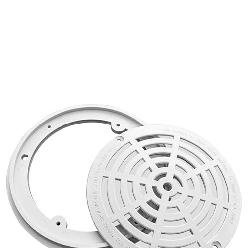 SPPEOUKJ Poolablaufdeckel Pool-Abflussabdeckung, 8 Zoll, Pool-Master-Abflussabdeckung, universelle Kunststoff-Abflussabdeckung for Schwimmbad. FüR Poolablauf von SPPEOUKJ