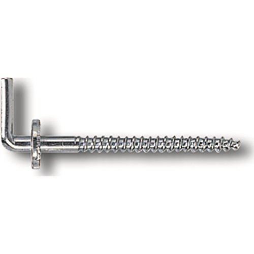 SECOTEC Schraubhaken gerade mit Holzgewinde | mit Scheibe/Beffe | 4,4x68 mm | verzinkt | 2 Stück SECOTEC Schraubhaken gerade mit Holzgewinde | mit Scheibe/Beffe | 4,4x68 mm | verzinkt | 2 Stück von Secotec