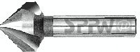 SPPW Kegelsenker HSS-E05 120° z:3 Form C L:43 Ø6,3 von SPPW
