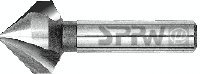 SPPW Kegelsenker HSS-E05 60° z:3 Form C L:47 Ø6,3 von SPPW