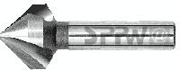 SPPW Kegelsenker HSS-E05 90° z:3 Form C L:67 Ø23,0 von SPPW