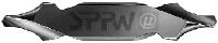 SPPW Zentrierbohrer HSS-E05 DIN333 R Fläche - 2,00x5,00 von SPPW