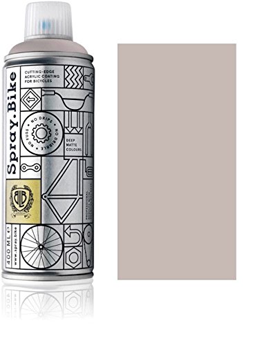 SPRAY.BIKE Fahrrad Lackspray in versch. Farben - KEINE GRUNDIERUNG notwendig - Acryllack/Lack Spray in 400 ml Spraydose, Matt- und Klarlack Optik möglich (Altrosa "Clay Hill", Matt) von SPRAY.BIKE