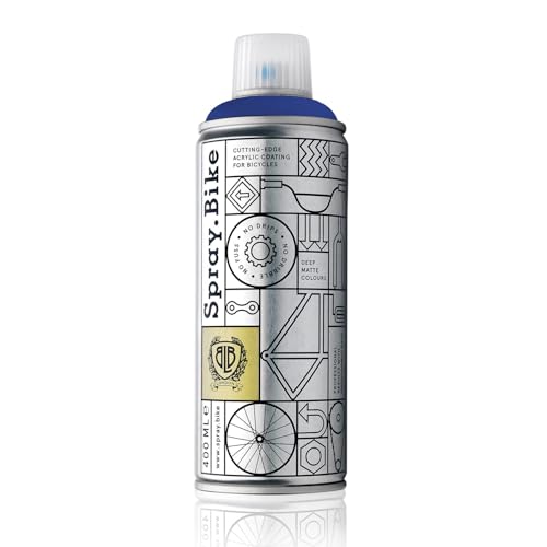 SPRAY.BIKE Fahrrad Lackspray - dunkelviolett (POP- Royale) in 400 ml Spraydose - KEINE GRUNDIERUNG notwendig - Fahrrad Lack, Sprühlack, Acryllack, Lack Spray von SPRAY.BIKE