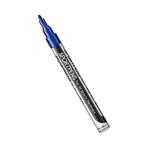 SPRAY.BIKE - SportPens Acrylstifte - wasserfester Lackstift - 2mm Nylon Spitze - stark deckender Multimarker - Acryl stifte zum malen und individualisieren (Blau) von SPRAY.BIKE