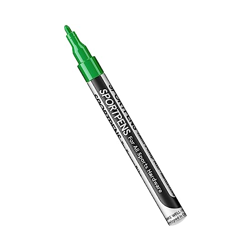 SPRAY.BIKE - SportPens Acrylstifte - wasserfester Lackstift - 2mm Nylon Spitze - stark deckender Multimarker - Acryl stifte zum malen und individualisieren (Grün) von SPRAY.BIKE