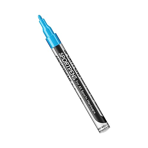 SPRAY.BIKE - SportPens Acrylstifte - wasserfester Lackstift - 2mm Nylon Spitze - stark deckender Multimarker - Acryl stifte zum malen und individualisieren (Türkis) von SPRAY.BIKE