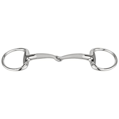 Sprenger SATINOX Olivenkopf Unterlegtrense 14 mm einfach gebrochen - Edelstahl rostfrei, 105 mm Weite Sprenger SATINOX Olivenkopf Unterlegtrense 14 mm einfach gebrochen - Edelstahl rostfrei, 105 mm Weite von Herm Sprenger