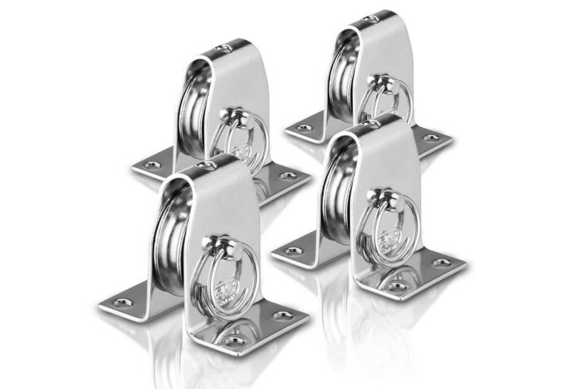 SPRENGER Umlenkrolle Set Stehblock aus Edelstahl 6 mm, (4 St) von SPRENGER