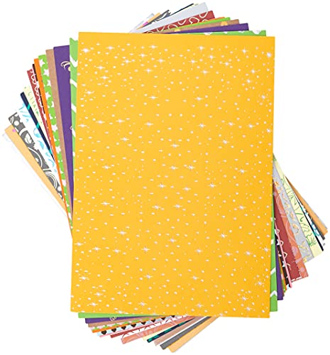 Springboard 10449 Kartonpapier, strukturiert, metallisch, A4, 30 Blatt von Springboard Supplies