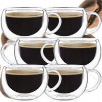 6x THERMOGLAS MIT HENKEL 300ml FÜR KAFFEE LATTE TEE Tasse SET 6x THERMOGLAS MIT HENKEL 300ml FÜR KAFFEE LATTE TEE Tasse SET von SPRINGOS