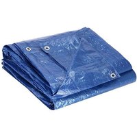 Abdeckplane mit Ösen 3 x 4 m Schutzplane für Sandkasten Kaminholz von SPRINGOS