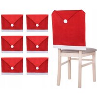 BEZUG FÜR STUHL WEIHNACHTSMANNMÜTZE SET 6Stk BEZUG FÜR STUHL WEIHNACHTSMANNMÜTZE SET 6Stk von SPRINGOS