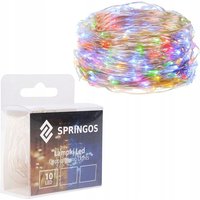 Drahtlichter 10 Led Batteriebetrieben Weihnachtslichter Multifaden Drahtlichter 10 Led Batteriebetrieben Weihnachtslichter Multifaden von SPRINGOS