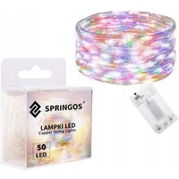 Drahtlichter 50 Led 5m Batteriebetrieben Weihnachtslichter Faden Multi Drahtlichter 50 Led 5m Batteriebetrieben Weihnachtslichter Faden Multi von SPRINGOS