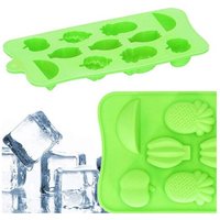 Eiswürfelform Eiswürfelbehälter aus Silikon 11Stück Früchteform für Cocktails Eiswürfelform Eiswürfelbehälter aus Silikon 11Stück Früchteform für Cocktails von SPRINGOS