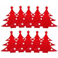 FILZ WEIHNACHTSBESTECKHÜLLEN TISCH 12Stk FILZ WEIHNACHTSBESTECKHÜLLEN TISCH 12Stk von SPRINGOS
