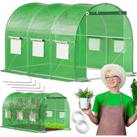 FOLIENTUNNEL GARTEN 300x200x200cm Folie UV4 gärtnerisch GEWÄCHSHAUS FOLIENHAUS FOLIENTUNNEL GARTEN 300x200x200cm Folie UV4 gärtnerisch GEWÄCHSHAUS FOLIENHAUS von SPRINGOS