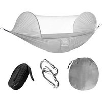 Hängematte mit Moskitonetz Reise-Camping-Hängematte 140 x 260 cm - Springos von SPRINGOS
