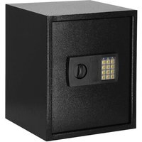 Haus-Tresor mit elektronischem Schloss, Kassette 41x34,5x29 cm, schwarzes Geldversteck. von SPRINGOS