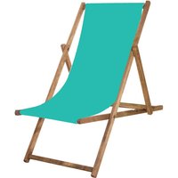 Springos - Holzliege mit imprägniertem Segeltuch in Meeresfarbe Springos - Holzliege mit imprägniertem Segeltuch in Meeresfarbe von SPRINGOS