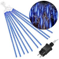 LED-Lichterkette mit Falleffekt Gesamtlänge 6 m 10 Stäbe 480 LEDs Blau LED-Lichterkette mit Falleffekt Gesamtlänge 6 m 10 Stäbe 480 LEDs Blau von SPRINGOS