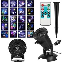 LED-Projektor Lampe mit Fernbedienung Fassadenstrahler 20 Bilder LED-Projektor Lampe mit Fernbedienung Fassadenstrahler 20 Bilder von SPRINGOS