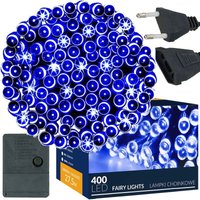 LICHTER 400 LED FÜR WEIHNACHTSBAUM STROM AUSSEN/INNEN LICHTERKETTE 27,5m BLAU LICHTER 400 LED FÜR WEIHNACHTSBAUM STROM AUSSEN/INNEN LICHTERKETTE 27,5m BLAU von SPRINGOS
