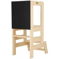 Lernturm mit Tafel Treppenhochstuhl mit Plattform 90 cm Massivholz Lernturm mit Tafel Treppenhochstuhl mit Plattform 90 cm Massivholz von SPRINGOS