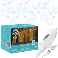 Lichterkette 300 LED 14,5 m Kaltweiß m. Flash Funktion Lichterkette 300 LED 14,5 m Kaltweiß m. Flash Funktion von SPRINGOS