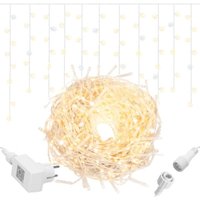 Lichtervorhang mit 500 LEDs 22,5 m Warmweißes Licht Stromversorgung Lichtervorhang mit 500 LEDs 22,5 m Warmweißes Licht Stromversorgung von SPRINGOS